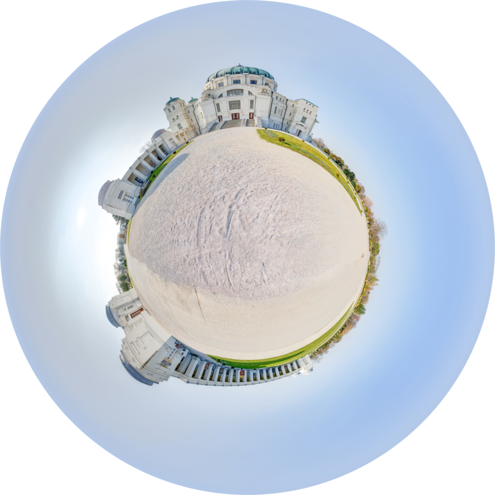 Zentralfriedhof virtuel tour 360 panorama